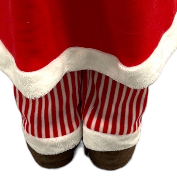 Vintage Four Foot Santa In Pajamas - Picture 12 of 16